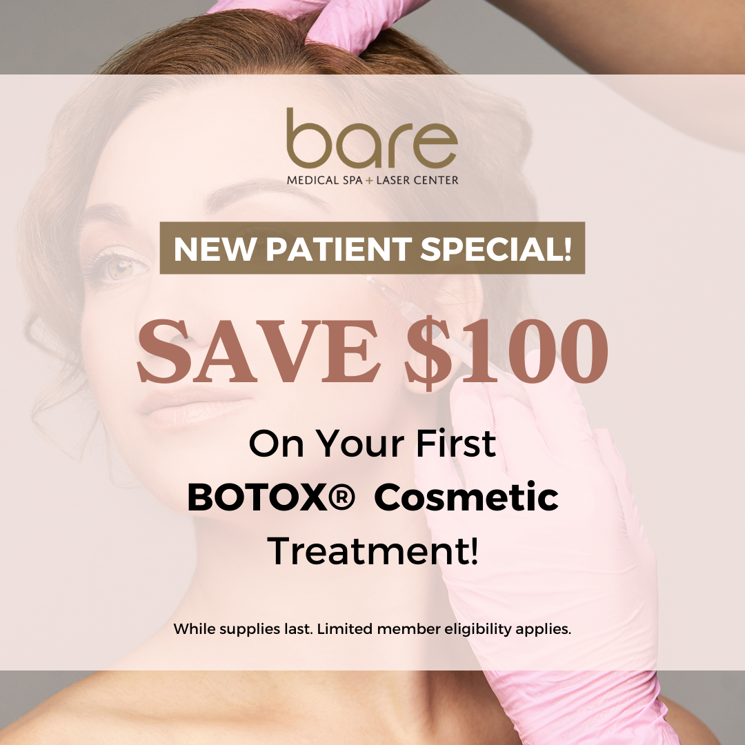 Botox Offer at Bare Medical Spa & Laser Center